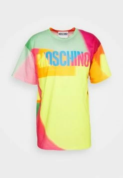 MOSCHINO Print T-shirt - Multi Coloured -MOSCHINO SHOP bd82e5a1fcd24d01bde12f47bfbf71fb