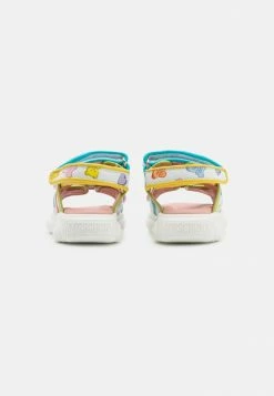 MOSCHINO Sandals - White/multicolor -MOSCHINO SHOP be2f24ecdf8d44c3adeead65b181b344