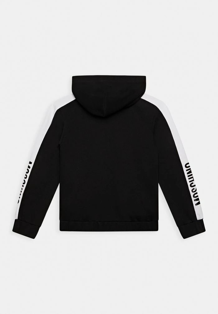 MOSCHINO ADDITION UNISEX - Zip-up Sweatshirt - Black 2 MOSCHINO ADDITION UNISEX - Zip-up Sweatshirt - Black - Image 2