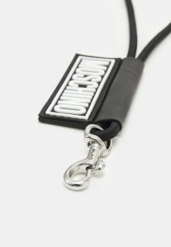 MOSCHINO Keyring - Black -MOSCHINO SHOP be715233078a465ba10b1b6c55729422