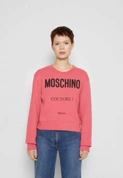 MOSCHINO INSTITUTIONAL LOGOS - Sweatshirt - Fucsia -MOSCHINO SHOP beadc5210ce6474fb4ee208dfbe70bcf