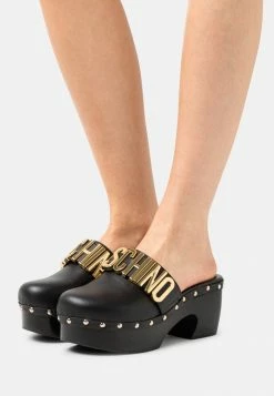 MOSCHINO Clogs - Nero