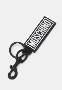 MOSCHINO RECYCLE UNISEX - Rucksack - Black/white -MOSCHINO SHOP c0cc81451a324efd9848665f392d8f0a