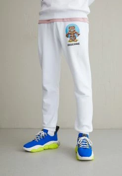 MOSCHINO Tracksuit Bottoms - Fantasy White -MOSCHINO SHOP c0f7cd25163f4714be37fb9b2a6fa0c3