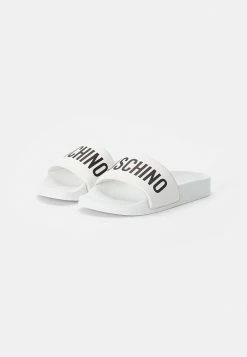 Alternative view of MOSCHINO Mules - White/black