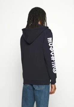 MOSCHINO Zip-up Sweatshirt - Blue 11 MOSCHINO Zip-up Sweatshirt - Blue -MOSCHINO SHOP c18c9276c16e4902885bfa8f6ba06415