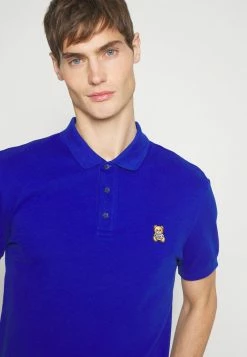 MOSCHINO Polo Shirt - Blue -MOSCHINO SHOP c1916d7012f945ea9a917b235c248cd1