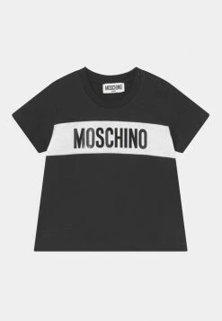 MOSCHINO ADDITION UNISEX - Print T-shirt - Black