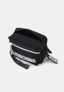 MOSCHINO UNISEX - Across Body Bag - Fantasy White -MOSCHINO SHOP c2584a8bc7b24cbb838428c5486ca4d2