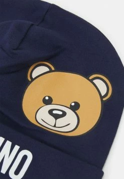 MOSCHINO BABY HAT UNISEX - Beanie - Navy Blue -MOSCHINO SHOP c2aec93096ab40f28557b9814f4f61af