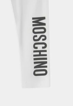 MOSCHINO UNISEX - Leggings - Trousers - Optical White -MOSCHINO SHOP c4387a80b2df4daba8570227003241df