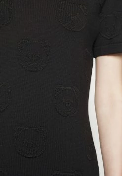 MOSCHINO ICONIC BEAR - Print T-shirt - Fantasy Black -MOSCHINO SHOP c46baed237194bc5b4ba85ef9178a910