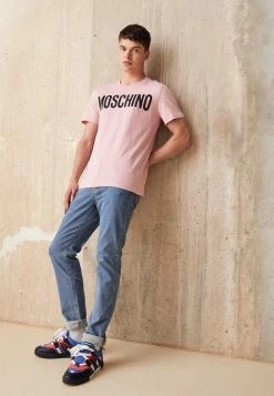 MOSCHINO Print T-shirt - Pink
