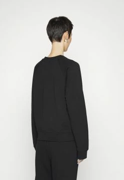 MOSCHINO DOUBLE SMILE - Sweatshirt - Fantasy Black -MOSCHINO SHOP c5a683140ff8469eb5668d9b1e06f03f