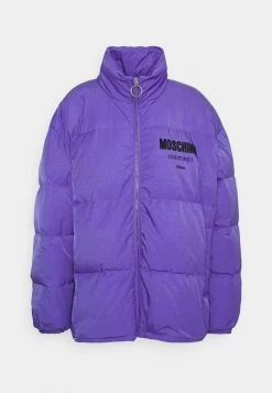 MOSCHINO LONG JACKET - Light Jacket - Blue -MOSCHINO SHOP c78fea060980473ba981660563ec9040