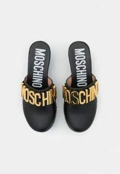 MOSCHINO Clogs - Nero -MOSCHINO SHOP c7e889db934348f2a26bbfca7f0afbdb