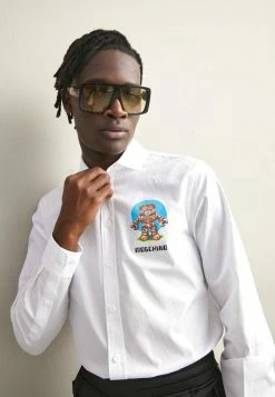 MOSCHINO Shirt - Fantasy White -MOSCHINO SHOP c822670a7eb545b78810cfa5cc02f8b8