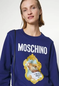 MOSCHINO Sweatshirt - Fantasy Blue -MOSCHINO SHOP c830152a16df4ba797930f0130aac1d4