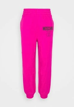 MOSCHINO DOUBLE SMILE - Tracksuit Bottoms - Fantasy Violet -MOSCHINO SHOP c8859f9191ee49ef8560f7dca27bea77