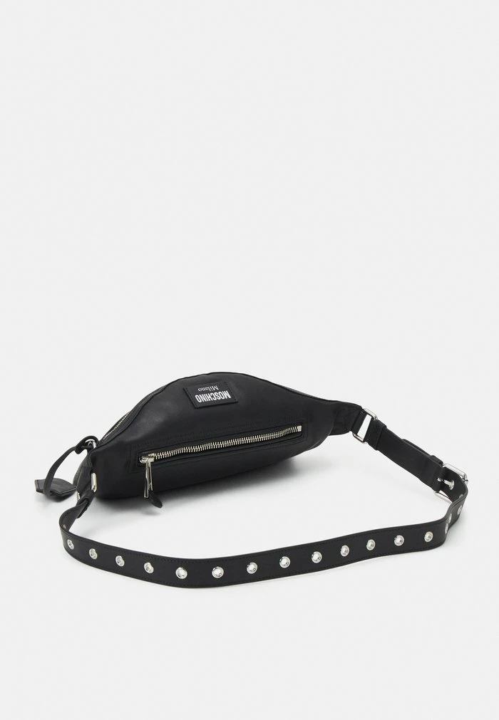 MOSCHINO BIKER BAG UNISEX - Bum Bag - Black 2 MOSCHINO BIKER BAG UNISEX - Bum Bag - Black - Image 2