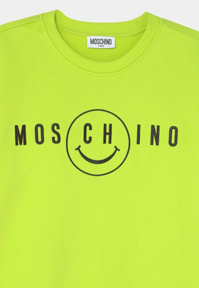 MOSCHINO UNISEX - Sweatshirt - Lime 3 MOSCHINO UNISEX - Sweatshirt - Lime - Image 3