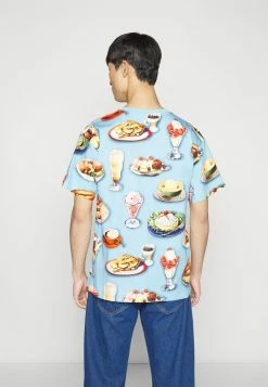 MOSCHINO Print T-shirt - Light Blue -MOSCHINO SHOP c910cf84f1ef481899f268f699c9b3b2