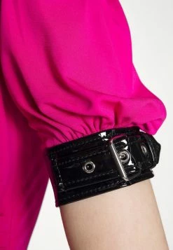 MOSCHINO BONDAGE BUCKLE - Jersey Dress - Violet -MOSCHINO SHOP c9413d8f22a0492b9094d9f53a28be4e