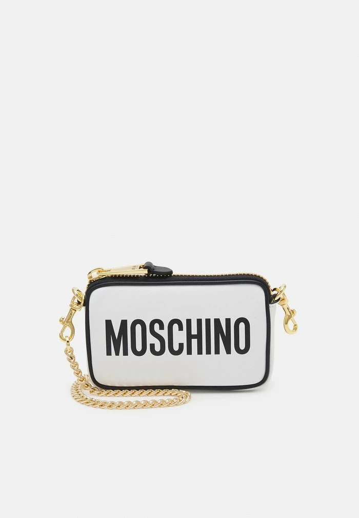 MOSCHINO BORSA TRACOLLA - Across Body Bag - White/black 1 MOSCHINO BORSA TRACOLLA - Across Body Bag - White/black