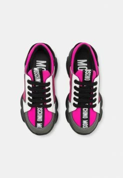 MOSCHINO Trainers - Black/fuxia -MOSCHINO SHOP cbc9fbc6db444a4eb75fc3b17b4b94fc