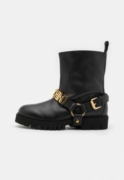 MOSCHINO Classic Ankle Boots - Nero