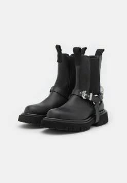 MOSCHINO Cowboy/biker Ankle Boot - Fantasy Color 9 MOSCHINO Cowboy/biker Ankle Boot - Fantasy Color -MOSCHINO SHOP ccbc50c317e8429daaf5d3f7dd7c9332
