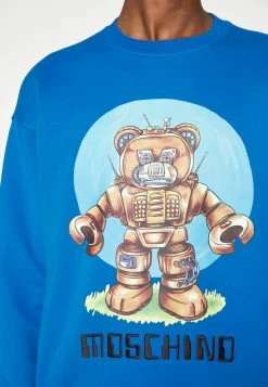 MOSCHINO Sweatshirt - Fantasy Blue -MOSCHINO SHOP cd4dbac4e4d24f4ea346e1b744dca914