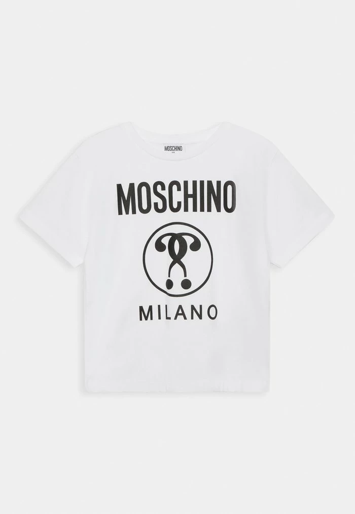 MOSCHINO MAXI TEE UNISEX - Print T-shirt - Optical White 1 MOSCHINO MAXI TEE UNISEX - Print T-shirt - Optical White
