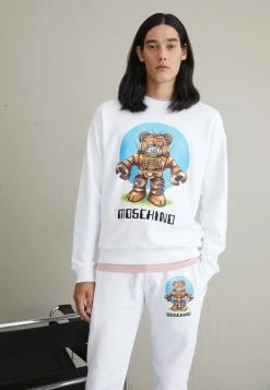 MOSCHINO Sweatshirt - Fantasy White -MOSCHINO SHOP cfb85e9fcdc4401ca17f196011b113d9