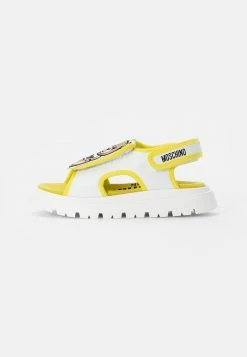 MOSCHINO Sandals - White/yellow