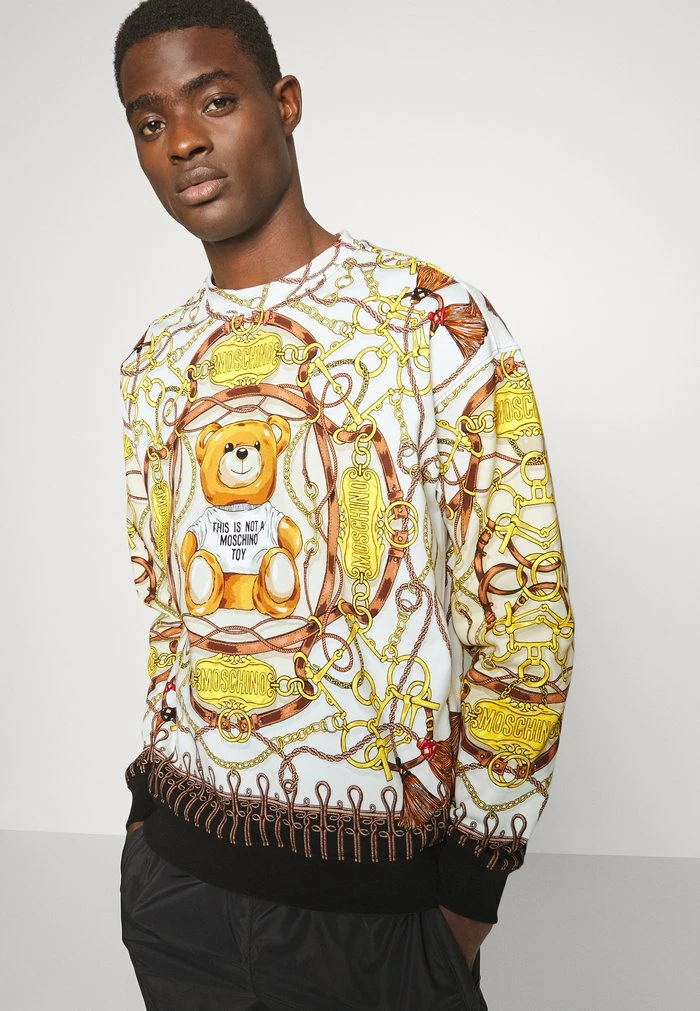 MOSCHINO Sweatshirt - Fantasy Ivory 4 MOSCHINO Sweatshirt - Fantasy Ivory - Image 4