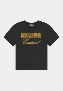 MOSCHINO MAXI - Print T-shirt - Black
