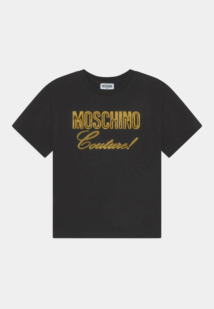 MOSCHINO MAXI - Print T-shirt - Black 1 MOSCHINO MAXI - Print T-shirt - Black