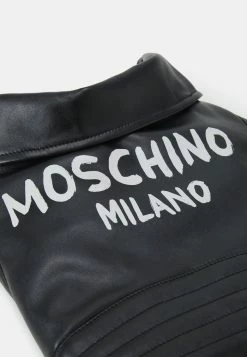 MOSCHINO DOG BIKER JACKET - Other Accessories - Black -MOSCHINO SHOP d115c6e578044daaaf58873742e6a6c4