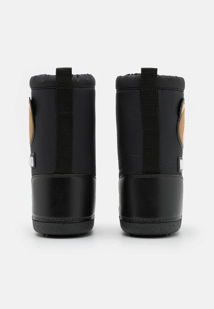 MOSCHINO TEDDY BEAR PATCH UNISEX - Winter Boots - Black 3 MOSCHINO TEDDY BEAR PATCH UNISEX - Winter Boots - Black - Image 3