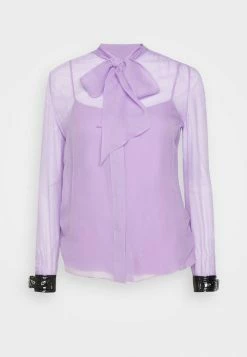 MOSCHINO BONDAGE BUCKLE - Button-down Blouse - Fantasy Violet 14 MOSCHINO BONDAGE BUCKLE - Button-down Blouse - Fantasy Violet -MOSCHINO SHOP d20a35e2d91c449d8f2172956adf1822
