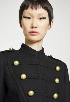 MOSCHINO COLOR BLOCK - Light Jacket - Black -MOSCHINO SHOP d4dd773c70d54124ae27180d76aeb599