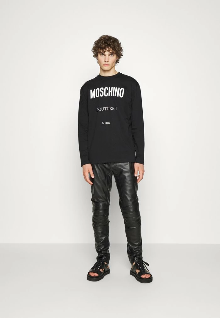 MOSCHINO UPPER BODY GARMENT - Long Sleeved Top - Black 2 MOSCHINO UPPER BODY GARMENT - Long Sleeved Top - Black - Image 2