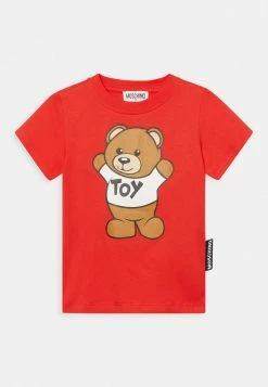 MOSCHINO UNISEX - Print T-shirt - Poppy Red