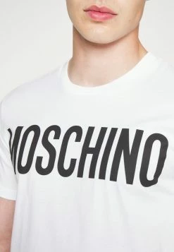 MOSCHINO Print T-shirt - White -MOSCHINO SHOP d6ebd4f0a55b4a4cac968703af029bc4