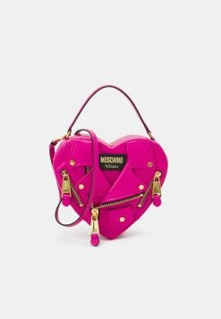 MOSCHINO BIKER BAG - Handbag - Violet