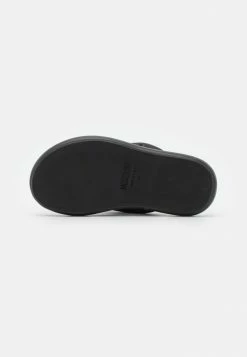 MOSCHINO T-bar Sandals - Nero -MOSCHINO SHOP d786baafb4c64599b2a4a1e6e722dc32