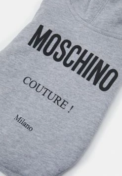 MOSCHINO DOG HOODED JACKET - Other Accessories - Grey -MOSCHINO SHOP d7fd7d7df4b3475281d37d52a9cb1c31
