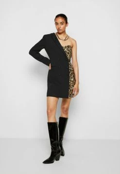 MOSCHINO UNITARD - Cocktail Dress / Party Dress - Black -MOSCHINO SHOP d858a91757844feb960995063a1a2c19