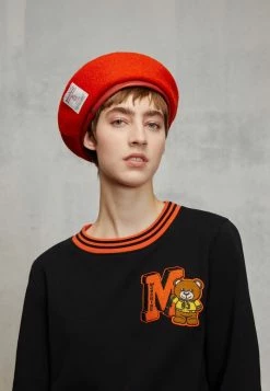 MOSCHINO VARSITY GROUP - Sweatshirt - Black -MOSCHINO SHOP d8c3d2e7a1b847dea6cf7d499d08fea6